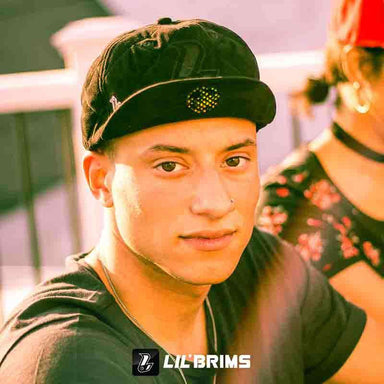 Quilted LIL'BRIMS - Black Cap Ultra Sport