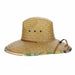 Island Palm Large Brim Lifeguard Beach Hat - DPC Outdoor Hats, Lifeguard Hat - SetarTrading Hats 