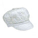 Glitter Striped Newsboy Cap, Cap - SetarTrading Hats 