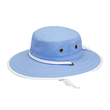 Jr. Explorer Boonie Hiking Hat - Wallaroo Hats for Small Head Bucket Hat Wallaroo Hats JREXP-HD Hydrangea/White Small (54-56 cm) 