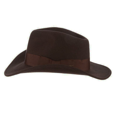 Katanga Crushable Wool Felt Outback Hat - Indiana Jones Hat Safari Hat Indiana Jones Hats    