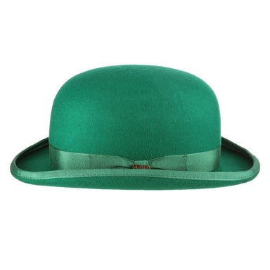 Kelly Green Stiff Bowler Derby Hat - Scala Hats for Men Bowler Hat Scala Hats    