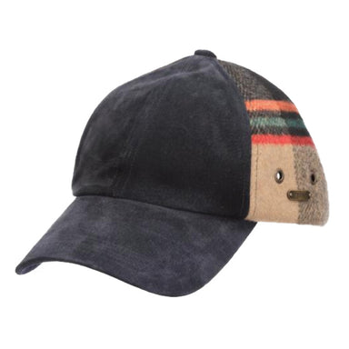 Kiwanis Suede and Blanket Plaid Ball Cap - Stetson Hat, Cap - SetarTrading Hats 