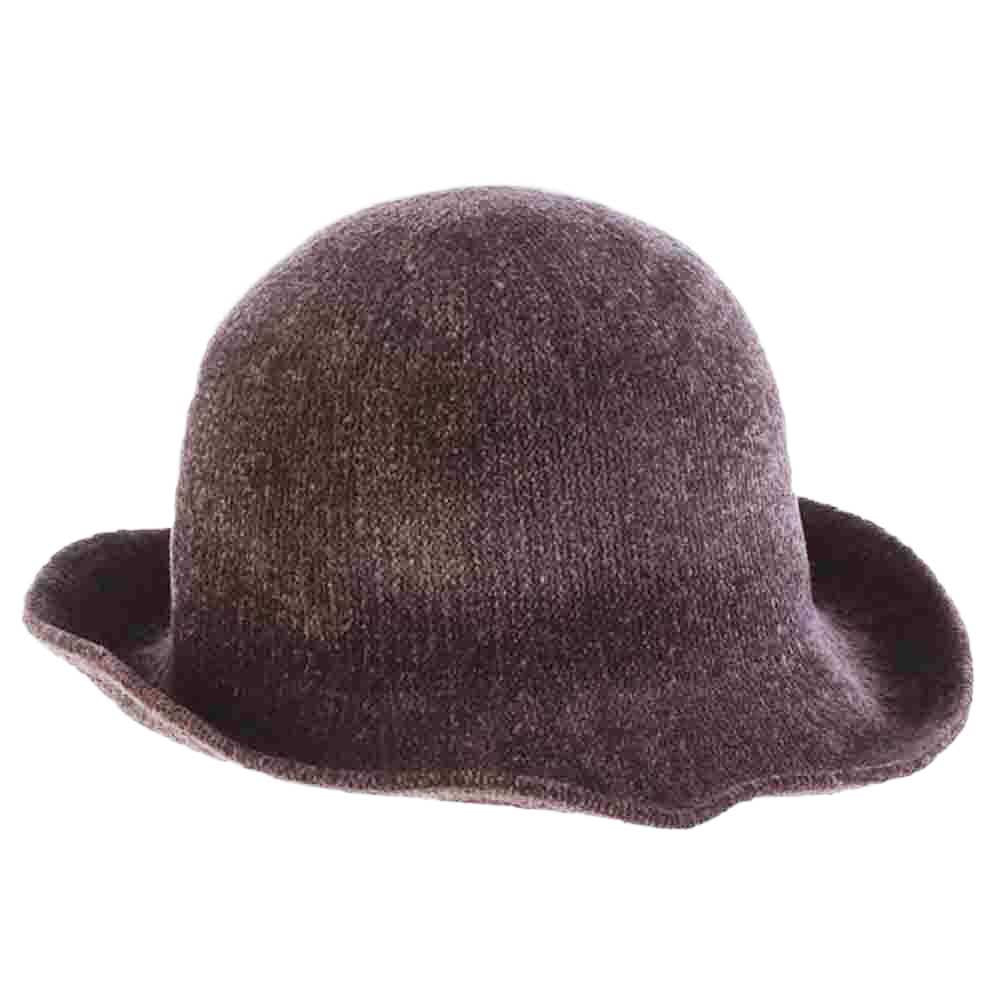 Women's Knit Chenille Cloche Hat - Scala Hats Black / M/L (58 cm)
