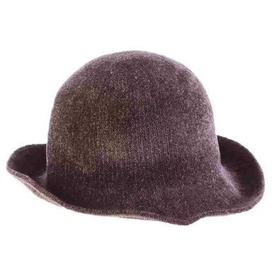 Women's Knit Chenille Cloche Hat - Scala Hats Cloche Scala Hats LW722 Grey M/L (58 cm) 