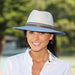 Kristy Two Tone Fedora Hat - Wallaroo Hats, Safari Hat - SetarTrading Hats 