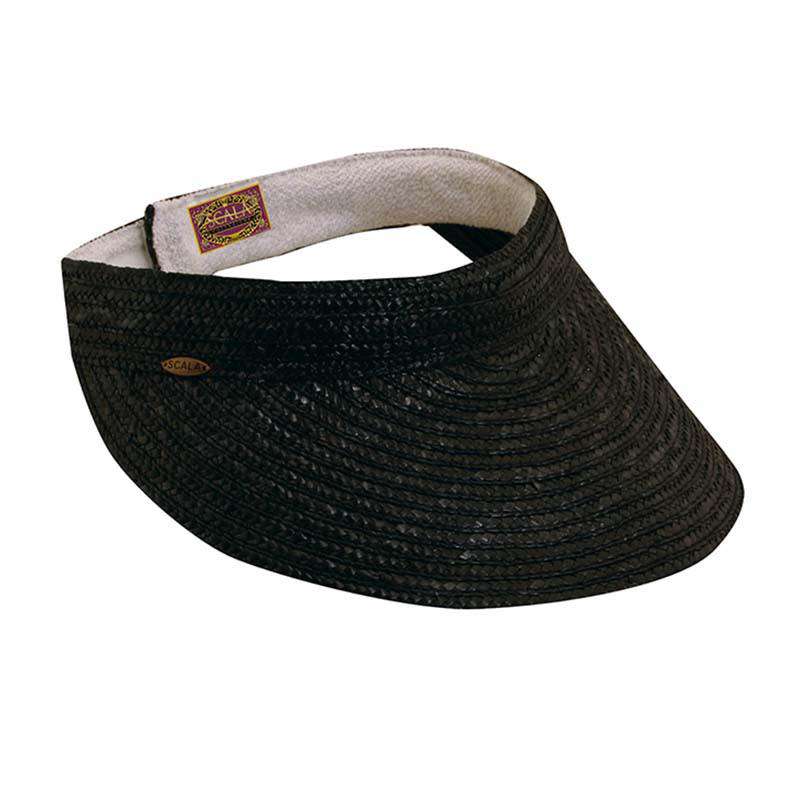 Braided Laichow Sun Visor Scala Hats, SKU L202 — SetarTrading Hats