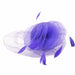 Horsehair Disks Fascinator with Feathers - Something Special Collection Fascinator Something Special Hat lb7729PP Purple  
