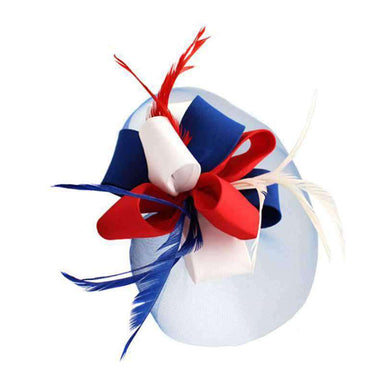 Americana Red White and Blue Fascinator Head Band - Something Special, Fascinator - SetarTrading Hats 
