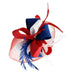 Americana Red White and Blue Fascinator Head Band - Something Special Fascinator Something Special Hat LB7950RD Red  