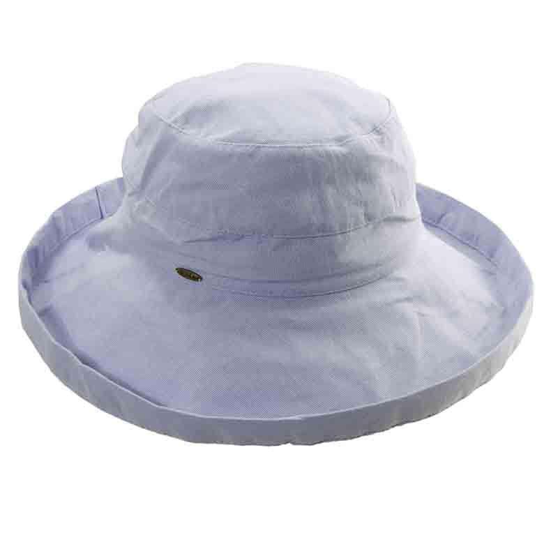 Scala Womens Cotton 4 Inch Brim UPF 50 Travel Sun Hat Desert for sale  online