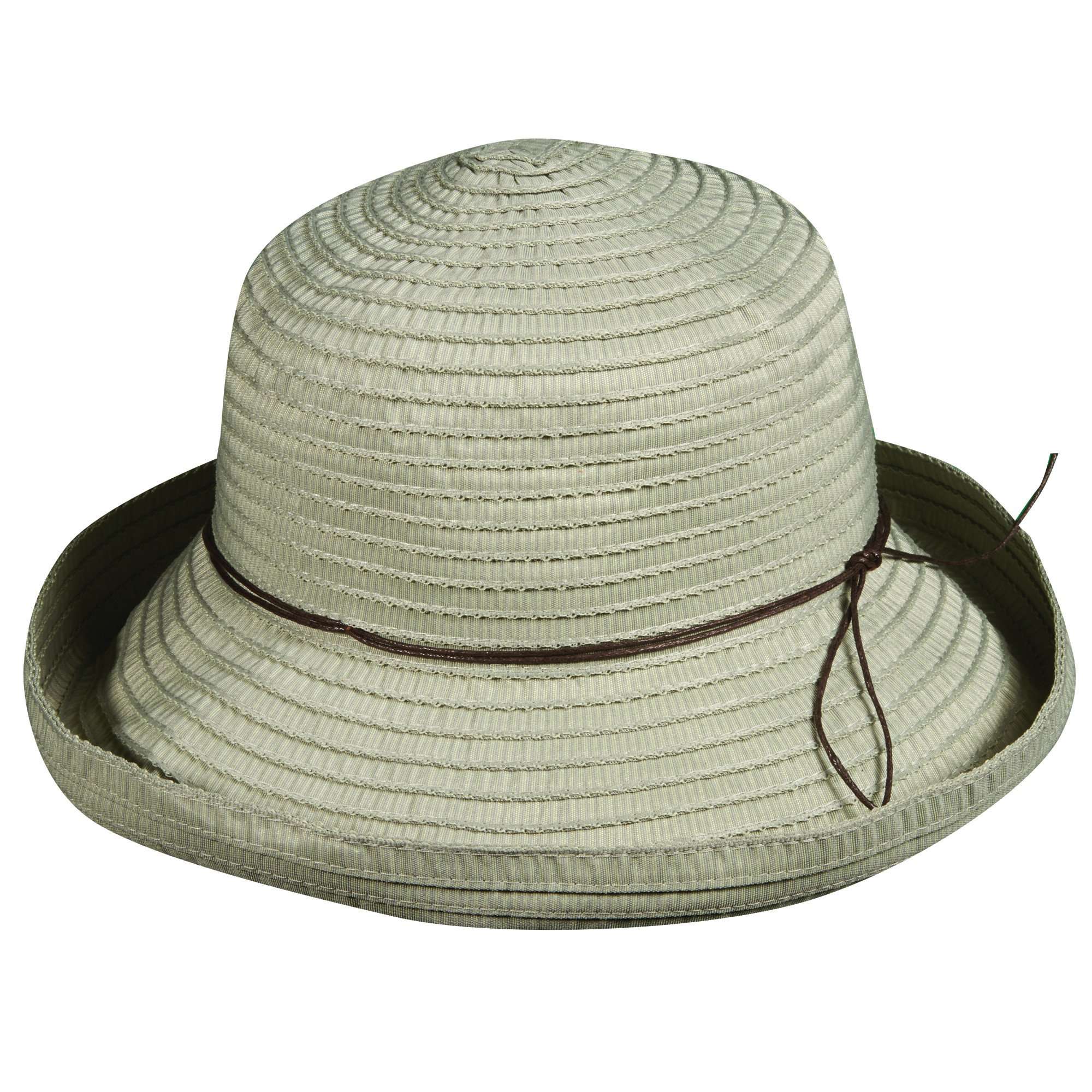 Kettle Brim Ribbon Hat - Scala Collection Hats Kettle Brim Hat Scala Hats    