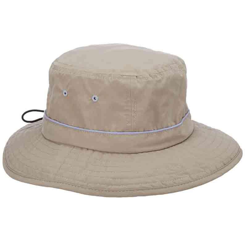 Microfiber Boonie with Colorful Underbrim - Tropical Trends Bucket Hat Dorfman Hat Co. lc796lv Lavender  