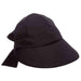 Aqua Facesaver Cap by Tropical Trends Cap Dorfman Hat Co. lc800bl Black  