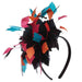 Colorful Feather Burst Fascinator Headband - Scala Collezione Fascinator Scala Hats ldf59tq Turquoise  