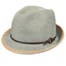 Colorful Tweed Fedora Hat - Scala Hats Fedora Hat Scala Hats lp203 Turquoise Medium 