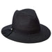 Safari Hat with Metal Bead - Scala Collection Hats Safari Hat Scala Hats lp250BK Black  