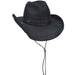 Polybraid Shapeable Brim Western Hat - Scala Hats Cowboy Hat Scala Hats lp255bk Black  