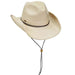 Polybraid Shapeable Brim Western Hat - Scala Hats Cowboy Hat Scala Hats lp255cr Cream  