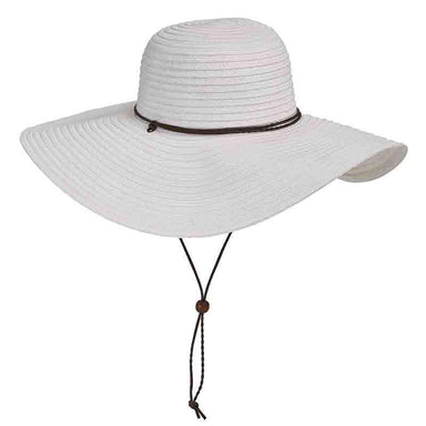 Tropical Trends Wide Brim Sun Hat with Chin Cord, Wide Brim Sun Hat - SetarTrading Hats 