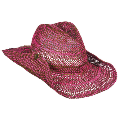 Twisted Toyo Western Cowboy Hat Dorfman Hat Co. WSlt179PK Pink  