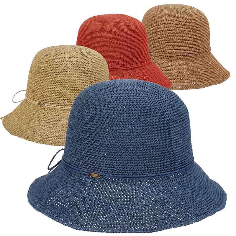 Fine Crochet Toyo Cloche - Scala Collection Hats Cloche Scala Hats    