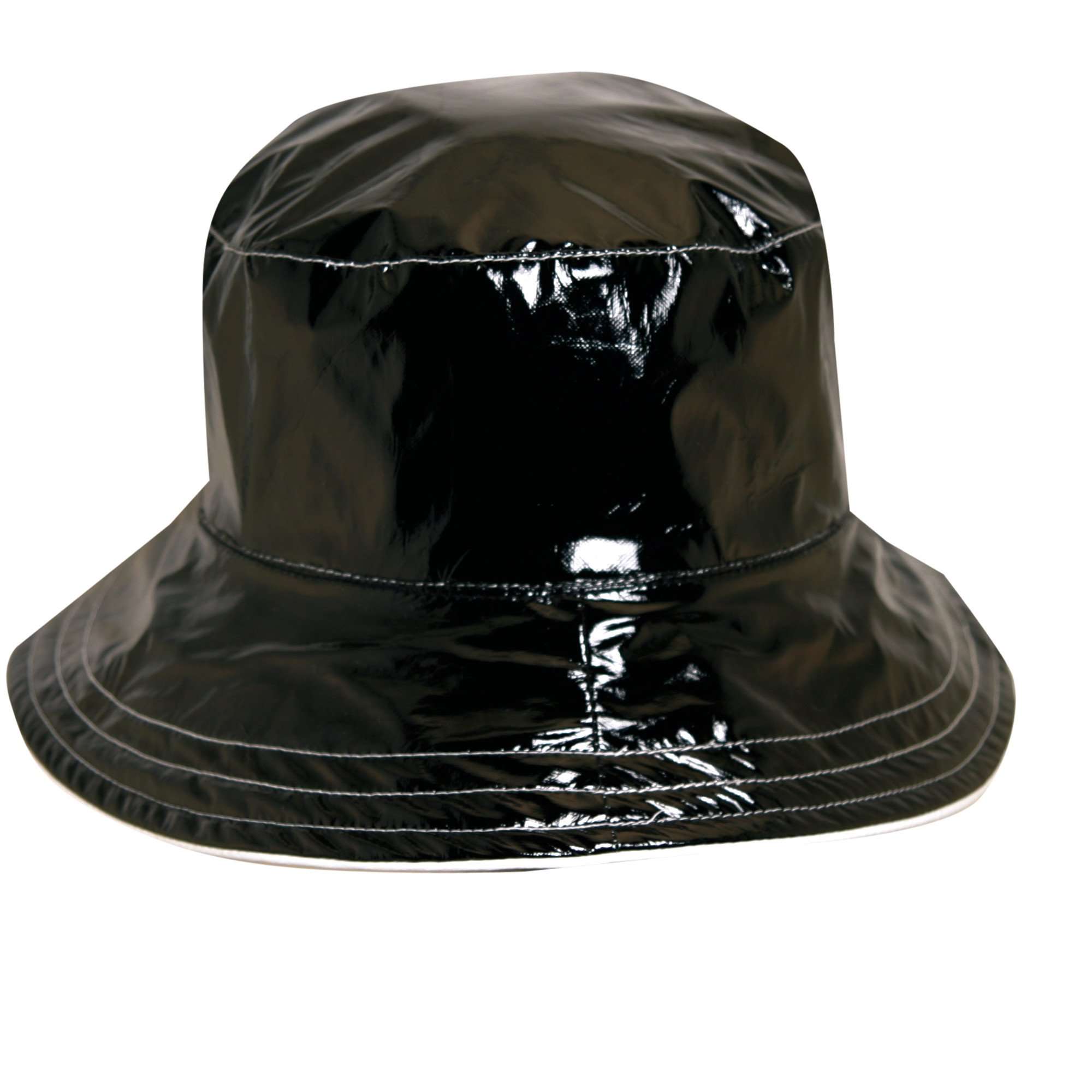 Reversible Polka Dot Rain Hat - Scala Collection Hats Cloche Scala Hats    