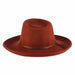Large Curled Brim Wool Felt Rancher Safari - Scala Hats, Safari Hat - SetarTrading Hats 