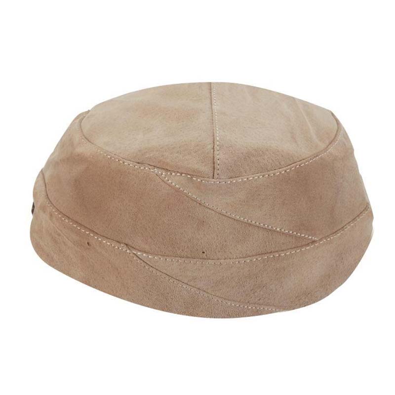 Leven Suede Leather Flat Cap - Stetson Hat, Flat Cap - SetarTrading Hats 
