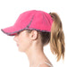 Lightweight Ponytail Hole Yoga Cap - Angela & William Hats Cap Epoch Hats    