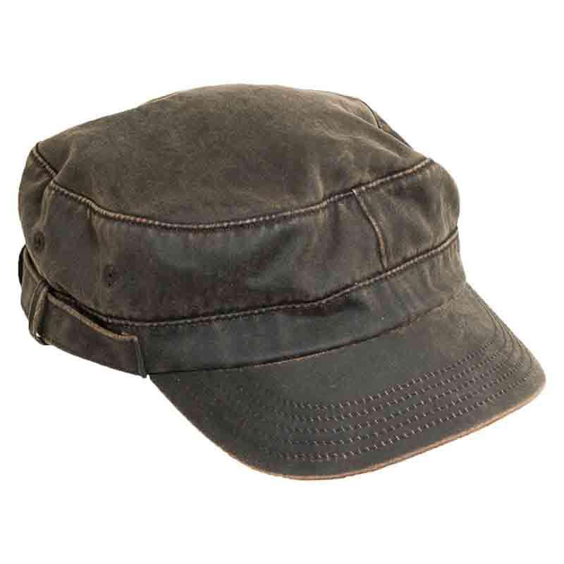 Weathered Cotton Cadet Cap - DPC Outdoor Hat Cap Dorfman Hat Co.