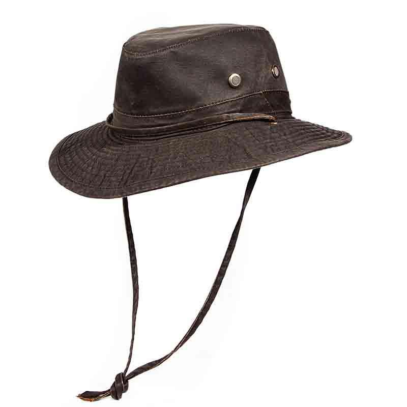 Weathered Cotton Boonie - Dorfman Pacific Hat Bucket Hat Dorfman Hat Co. acmgmc265 Brown S/M (22 3/4") 