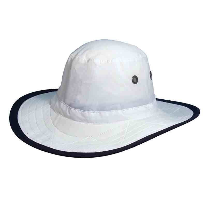 Dorfman Supplex Boonie- Jetty White Men's Hat