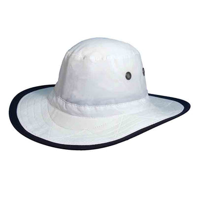 Supplex Dimensional Brim Hat, White - DPC Outdoor Headwear, Bucket Hat - SetarTrading Hats 