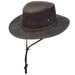 Weathered Cotton Aussie Outback Hat by DPC Outdoor Design Safari Hat Dorfman Hat Co. mc341M Brown Medium 