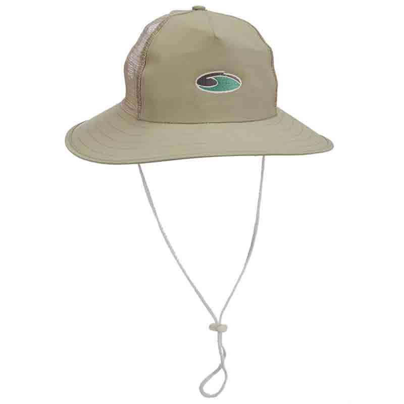 Paddle Board Surf Hat Bucket Hat Dorfman Hat Co. mc369 Khaki  