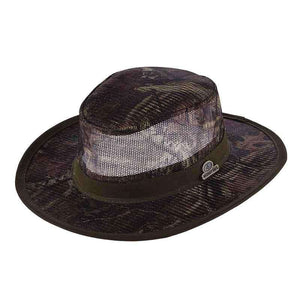 Mossy Oak Wide Brim Mesh Crown Safari Infinity SetarTrading Hats