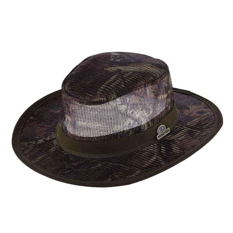 Mossy Oak Wide Brim Mesh Crown Safari -Infinity, Safari Hat - SetarTrading Hats 