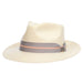 Men's Panama Hat - Stacy Adams Hats Fedora Hat Stacy Adams Hats SA678 Peach Medium (57 cm) 