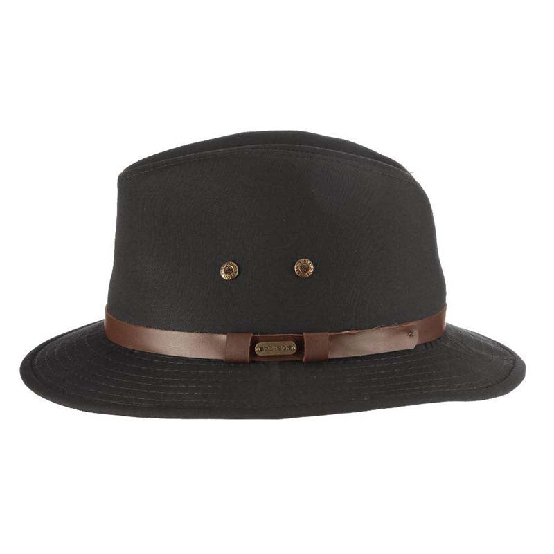 Men's Safari Style Rain Hat - Stetson Hats, Safari Hat - SetarTrading Hats 