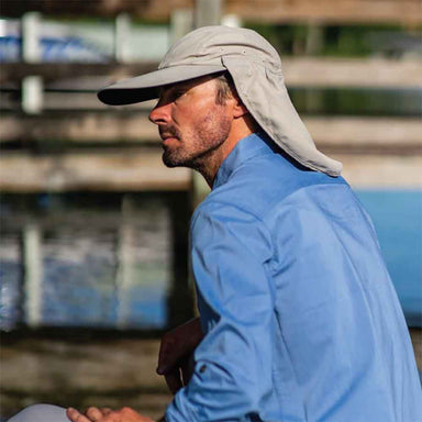 Long Visor Brim Shade Man Peaked Hats Sports Cap Mens Hat For Fish
