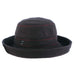 Microfleece Up Brim Winter Breton - John Callanan Hats Kettle Brim Hat Callanan Hats LV429 Black Medium (57 cm) 