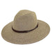 Mixed Tone Braid Unisex Safari Hat, Large and XL Sizes - JSA Safari Hat Jeanne Simmons js6979bnL Brown Large (59 cm) 