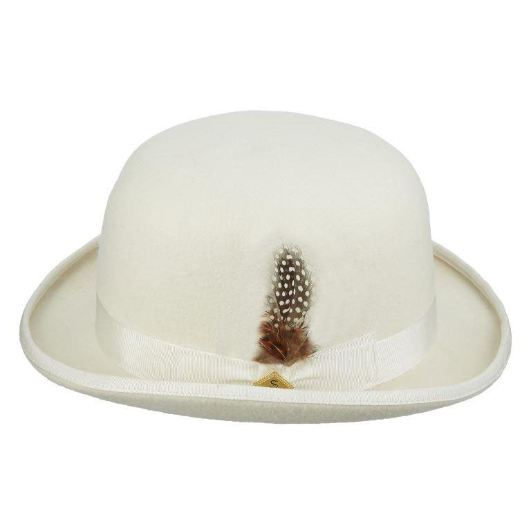 Monroe Wool Felt Derby Hat - Stacy Adams Hats, Bowler Hat - SetarTrading Hats 