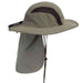Microfiber Boonie with Neck Cape - K. Keith Bucket Hat Great hats by Karen Keith MSnh36OLM Olive S/M (55-58cm) 