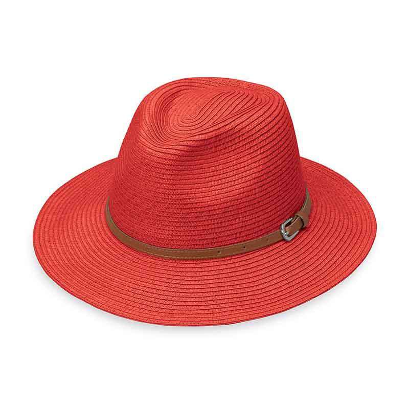 Naples Summer Fedora Hat - Wallaroo Hats Fedora Hat Wallaroo Hats naplor Red / Orange  