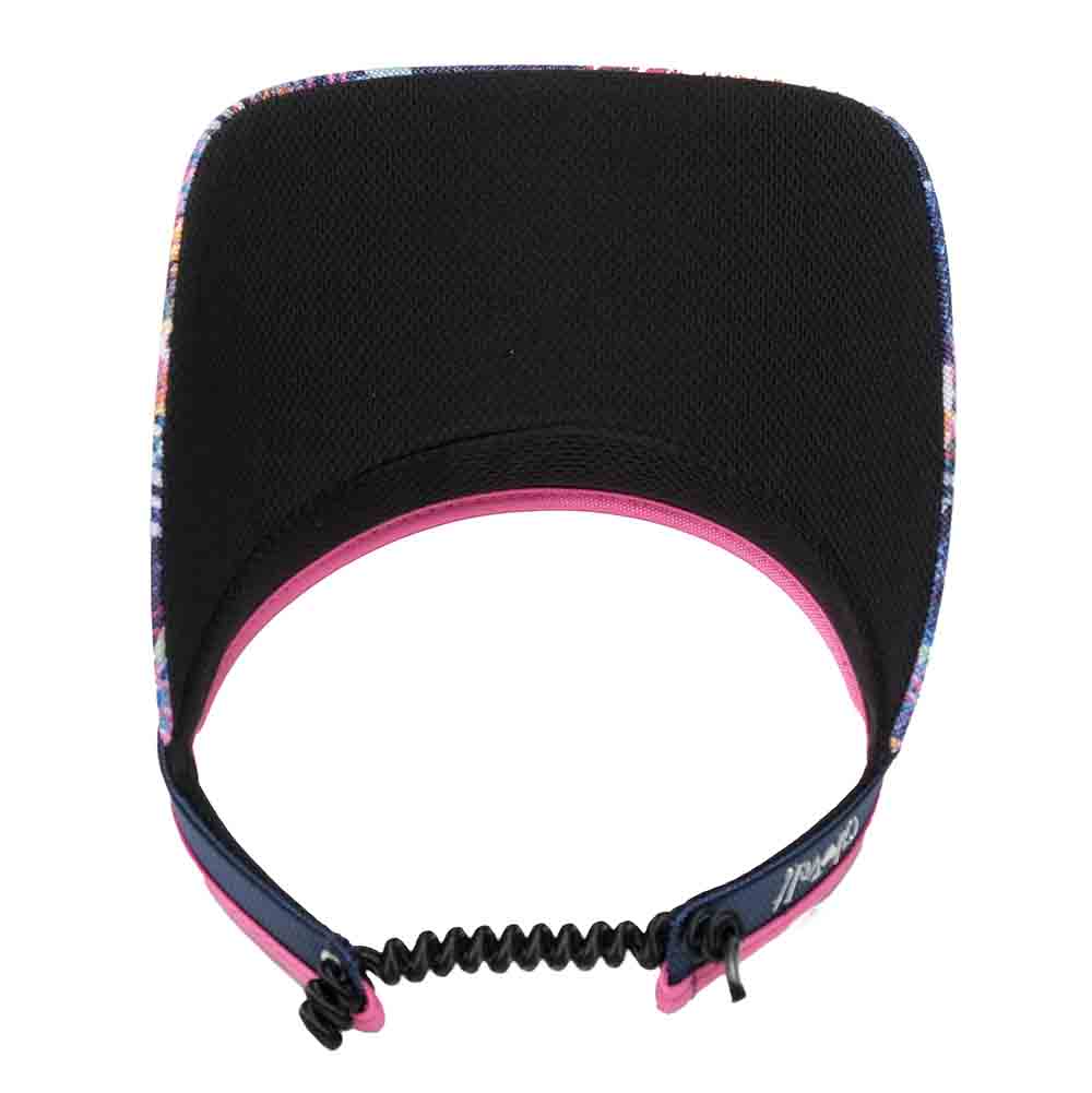 Navy Fusion Golf Sun Visor with Coil Lace - GloveIt Visor Cap GloveIt    