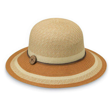 Nola Wide Brim Sun Hat - Wallaroo Hats Wide Brim Hat Wallaroo Hats WSNOLT Latte  