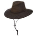 Oil Cloth Outback Hat for Small Heads - DPC Headwear Safari Hat Dorfman Hat Co.    