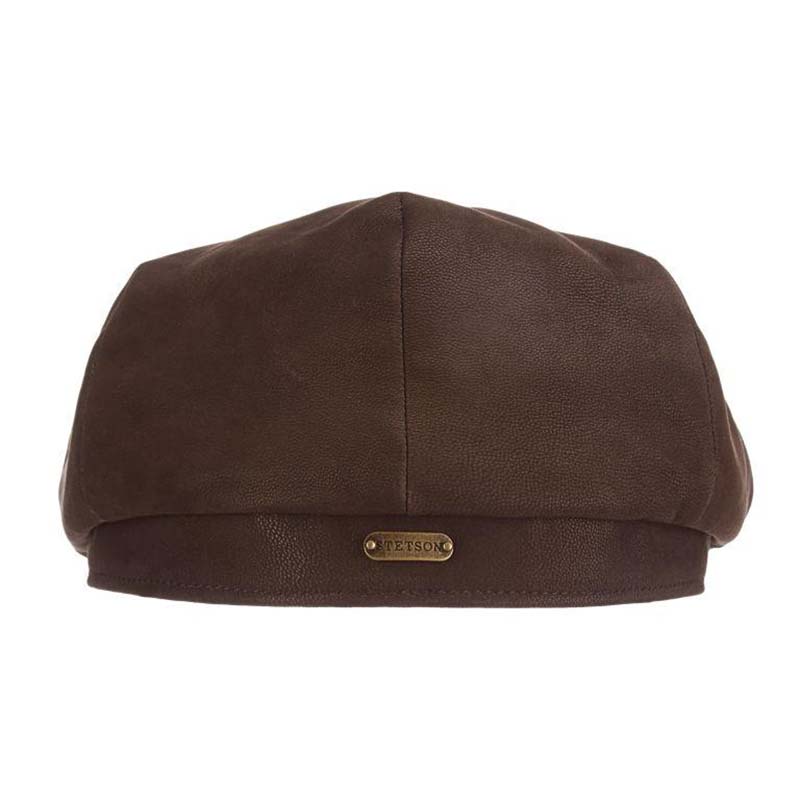 Onassis Lamb Leather Ivy Cap - Stetson Hat, Flat Cap - SetarTrading Hats 